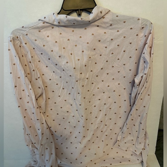 Laura Ashley Heart Pink Theme 2 Piece Pajamas Size Ex Large - Picture 5 of 6
